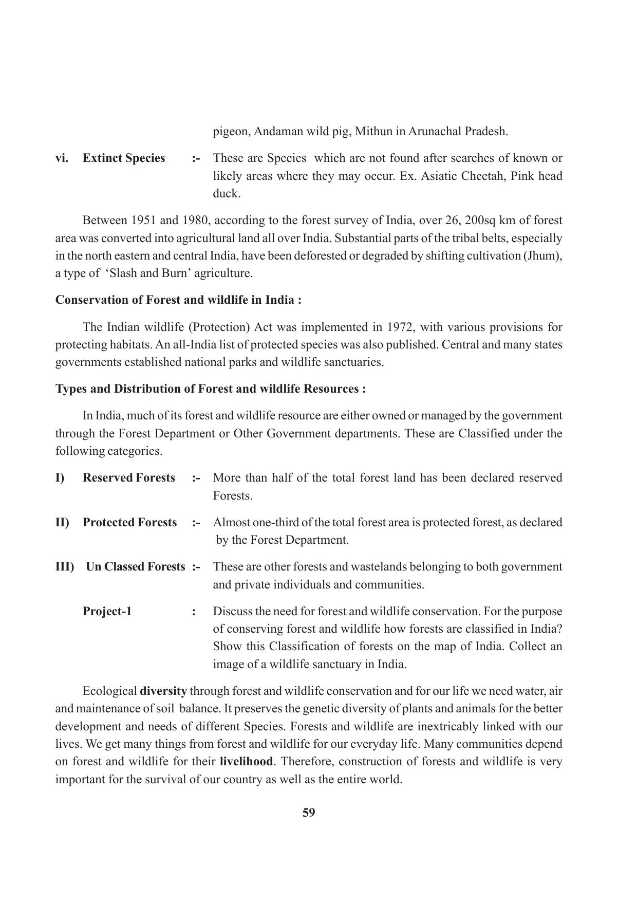 Tripura Board Class 10 Social Science English Version Workbooks - Page 59