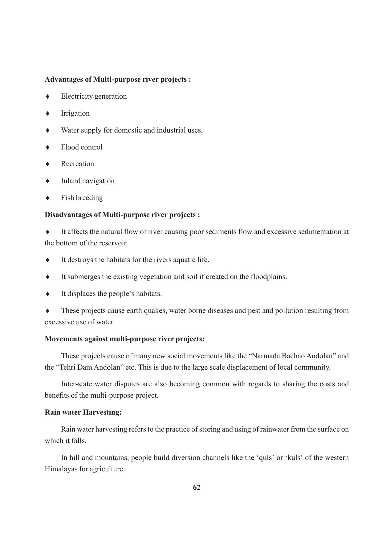 Tripura Board Class 10 Social Science English Version Workbooks - Page 62