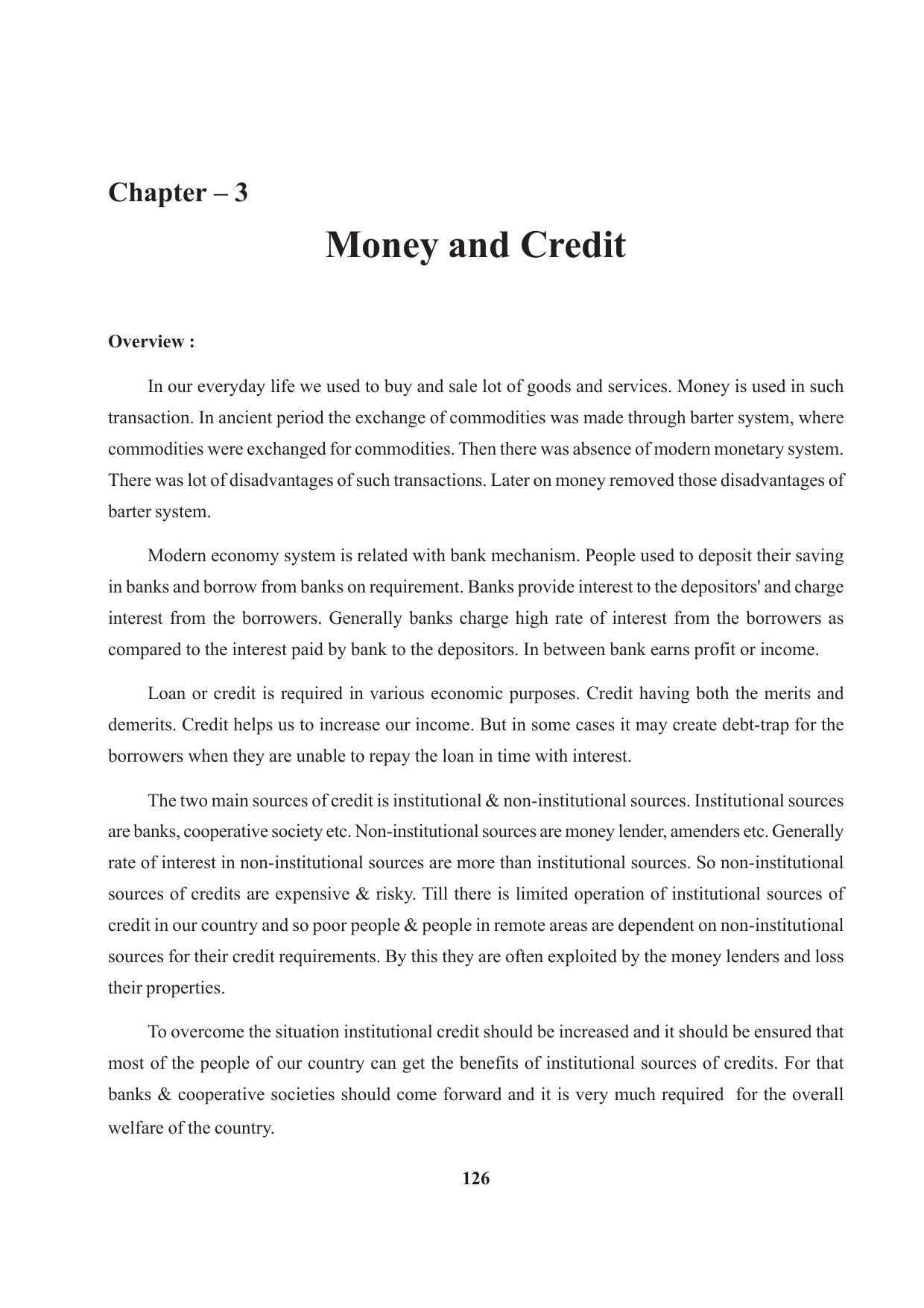 Tripura Board Class 10 Social Science English Version Workbooks - Page 126