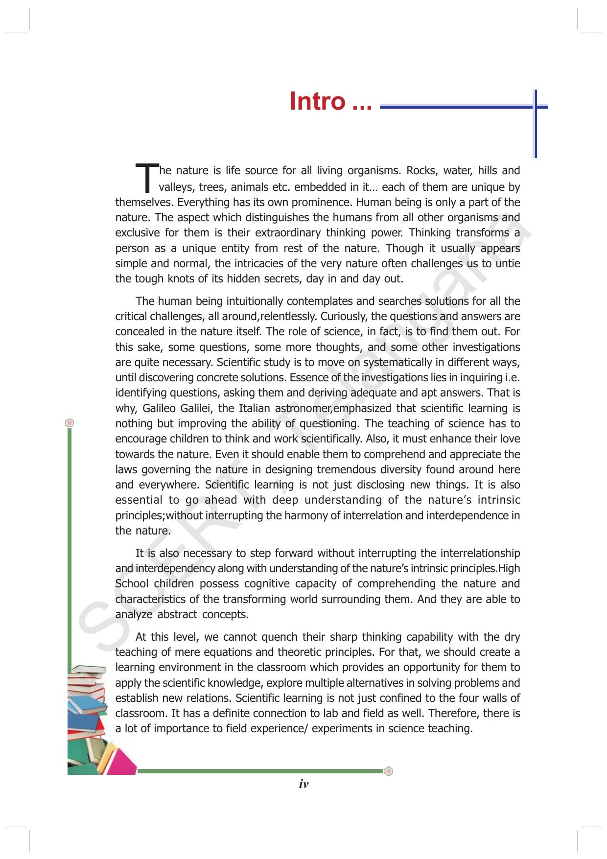 TS SCERT Class 8 Biological Science (English Medium) Text Book - Page 6