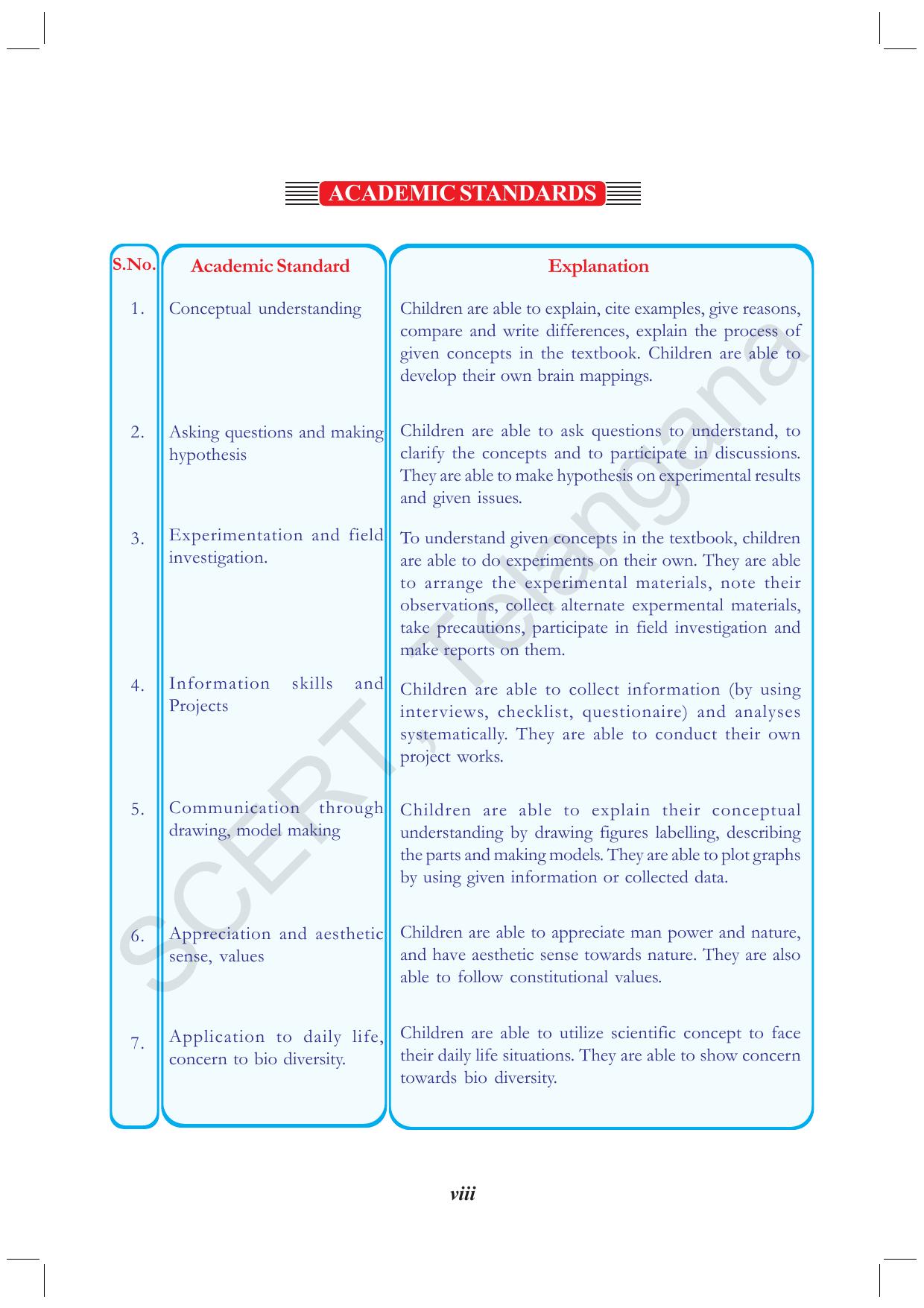 TS SCERT Class 8 Biological Science (English Medium) Text Book - Page 10