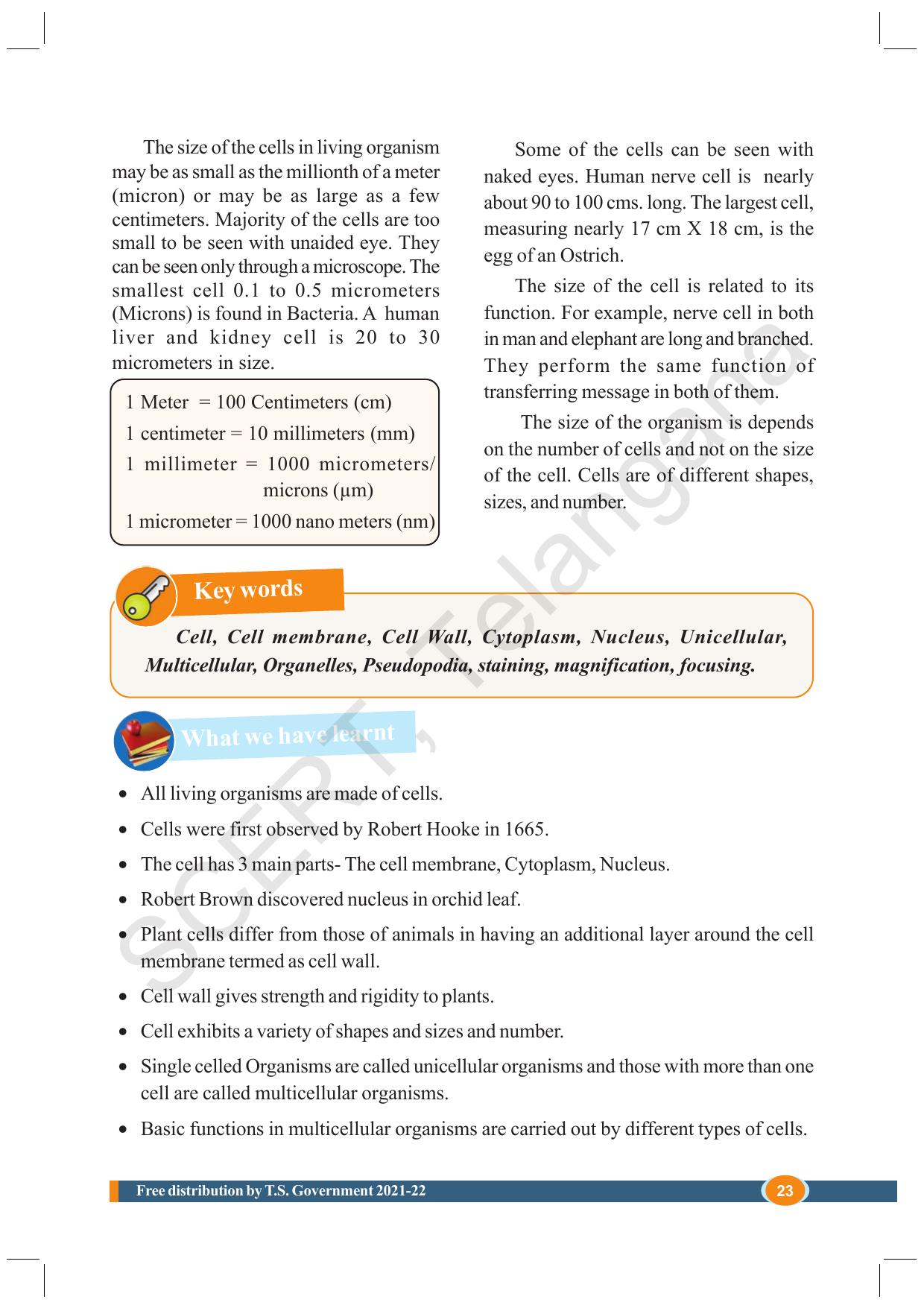 TS SCERT Class 8 Biological Science (English Medium) Text Book - Page 35