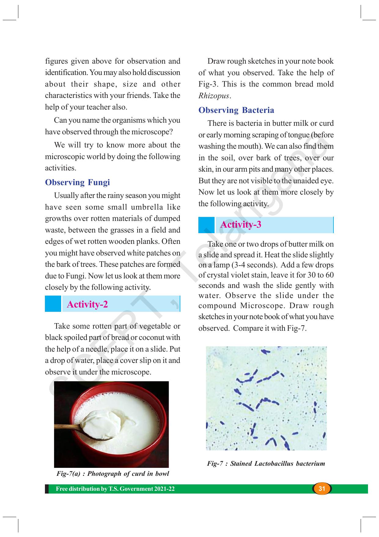 TS SCERT Class 8 Biological Science (English Medium) Text Book - Page 43