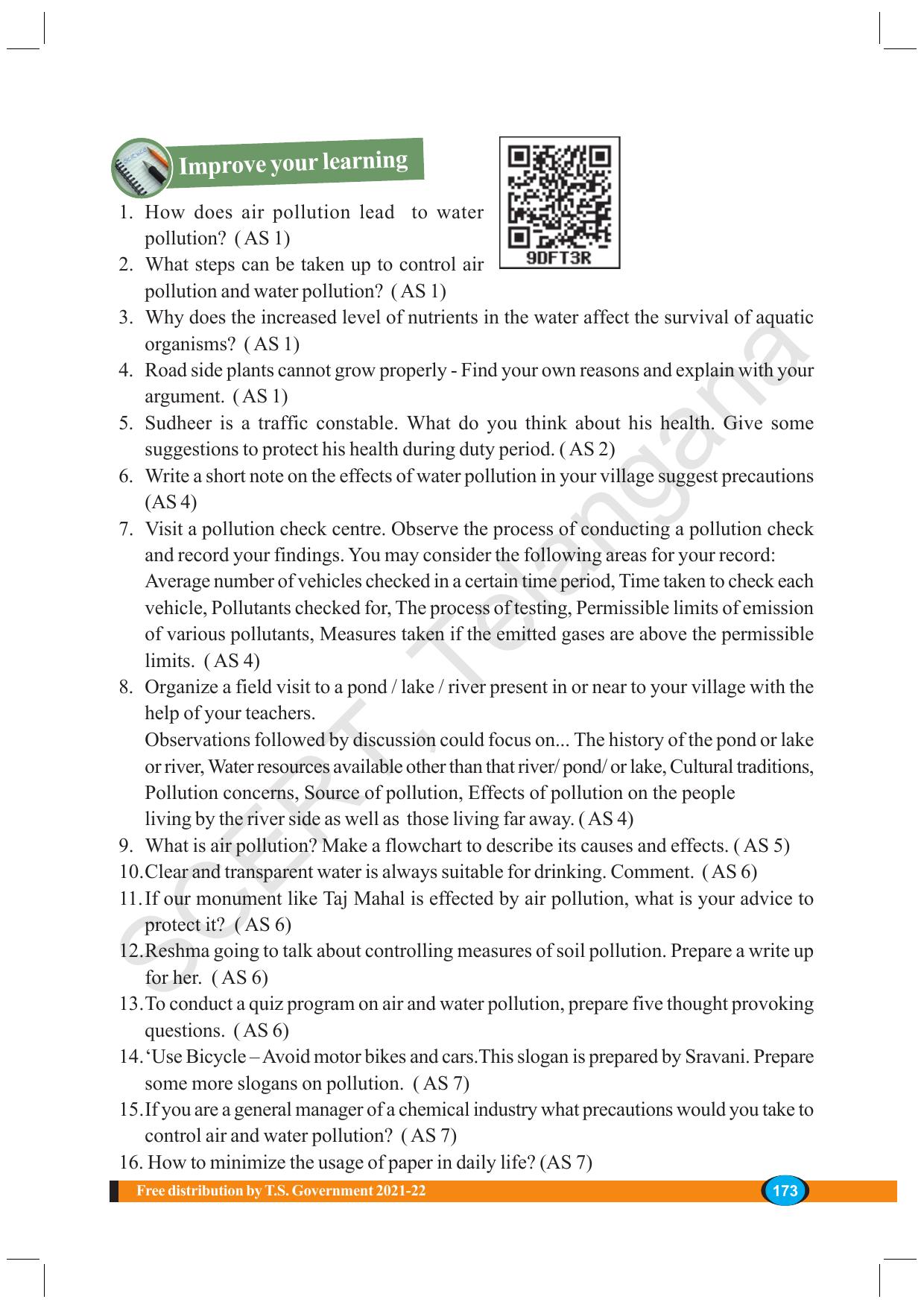 TS SCERT Class 8 Biological Science (English Medium) Text Book - Page 61