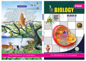 TS SCERT Class 8 Biological Science (English Medium) Text Book