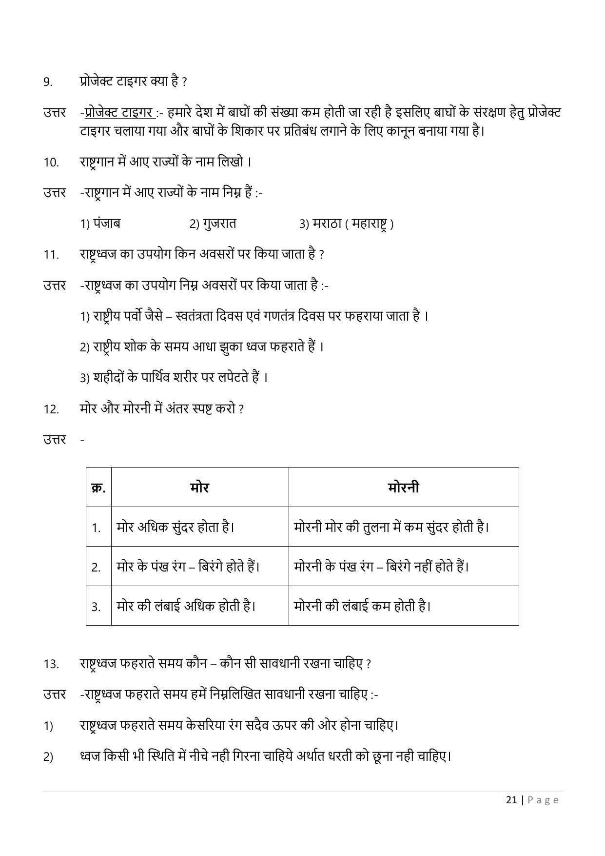 Chhattisgarh Board Class 5 EVS Question Bank - Page 26