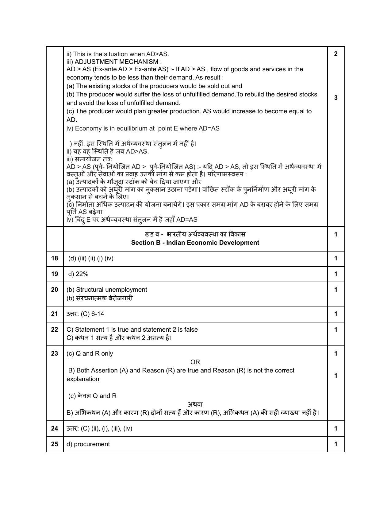 Edudel Class 12 Economics Sample Question Paper - Page 28