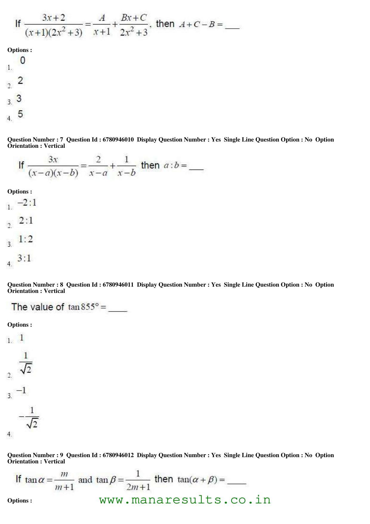 AP ECET 2017 Mining Engineering Old Previous Question Papers - Page 3
