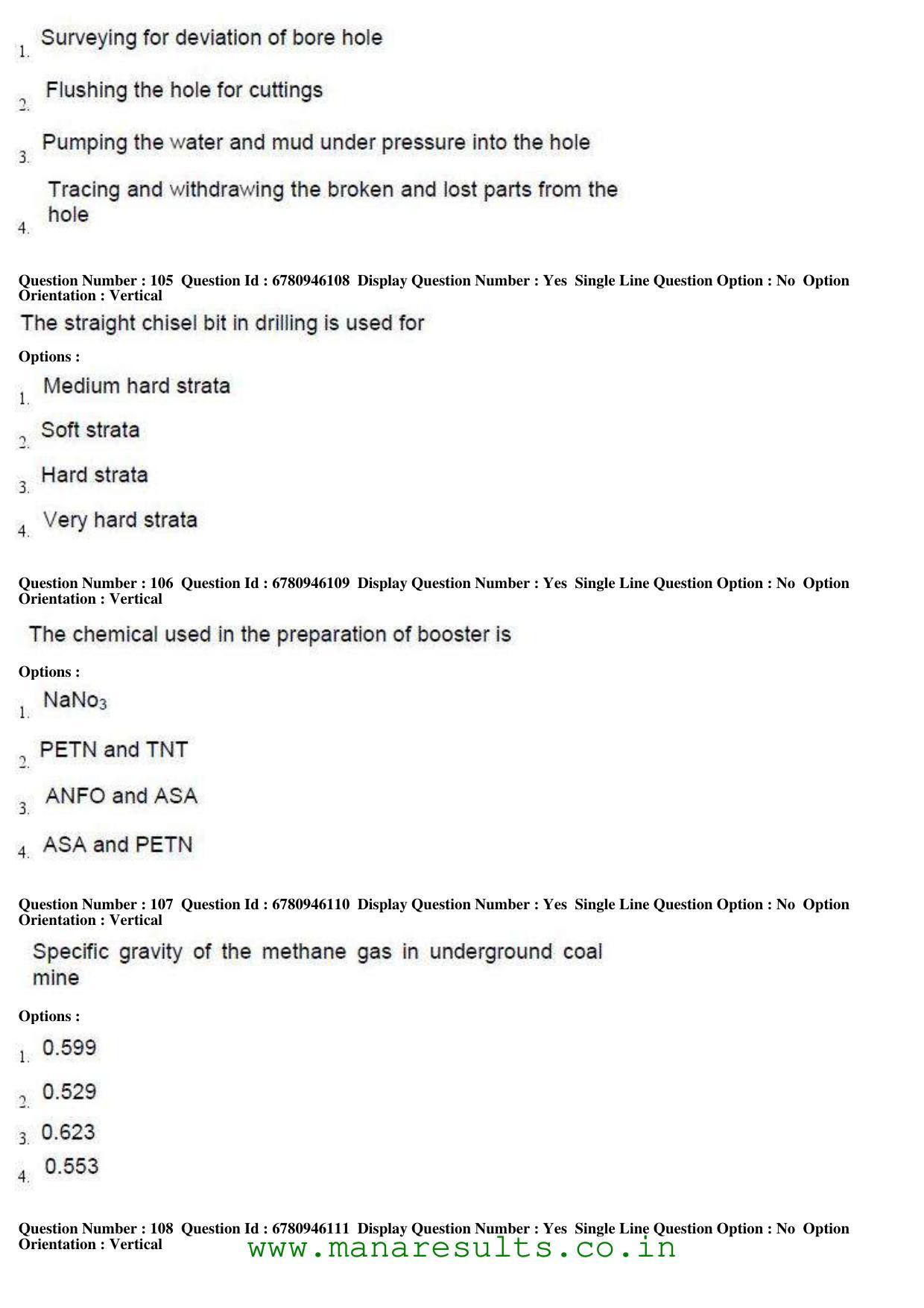 AP ECET 2017 Mining Engineering Old Previous Question Papers - Page 34