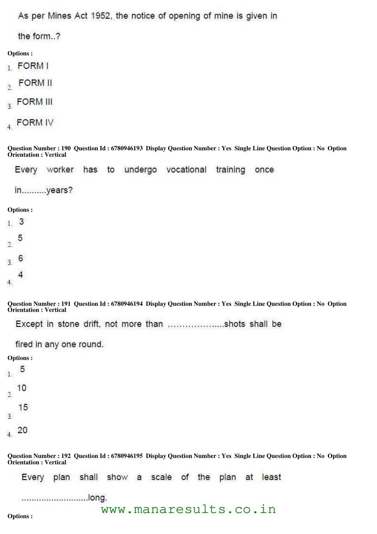 AP ECET 2017 Mining Engineering Old Previous Question Papers - Page 58