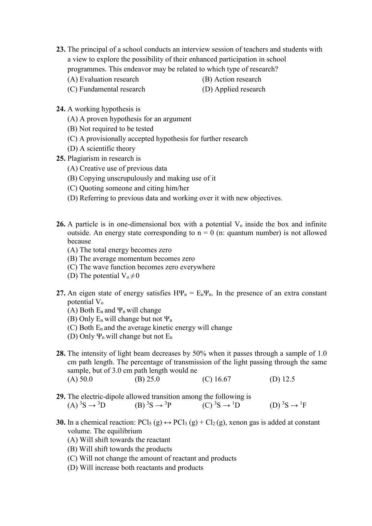 PU MPET Biotechnology 2020 Question Papers - Page 37
