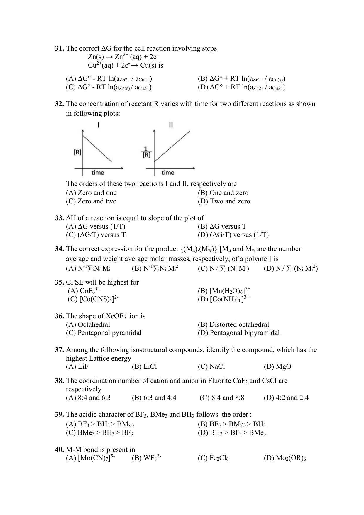 PU MPET Biotechnology 2020 Question Papers - Page 38