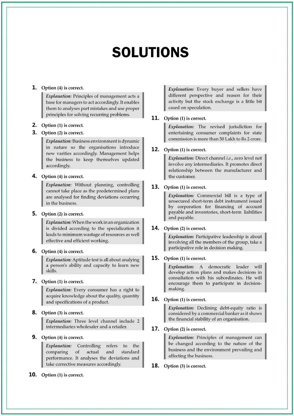 CUET UG Business Studies Sample Paper 8 - Page 5