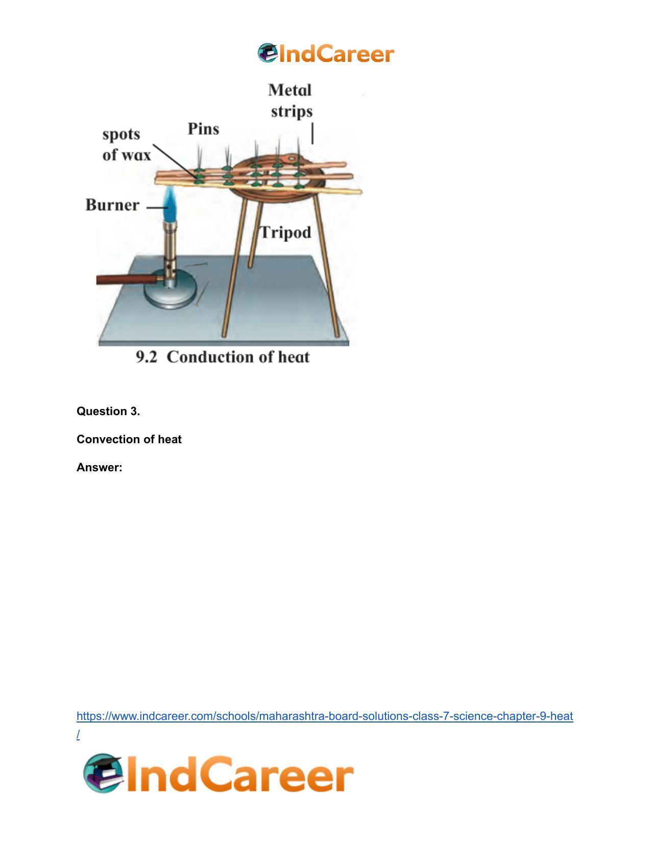 Maharashtra Board Solutions Class 7-Science: Chapter 9- Heat - Page 18