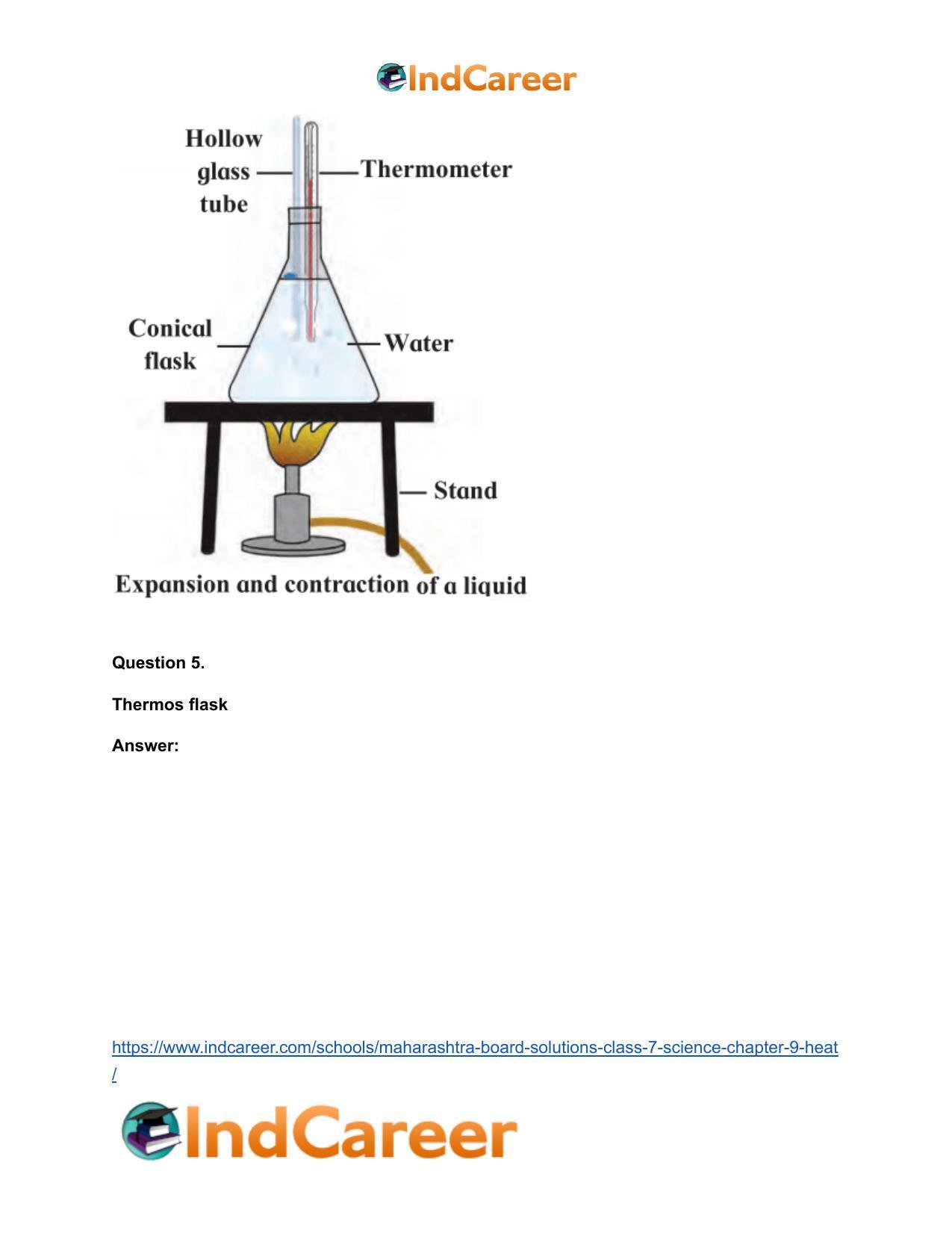 Maharashtra Board Solutions Class 7-Science: Chapter 9- Heat - Page 20