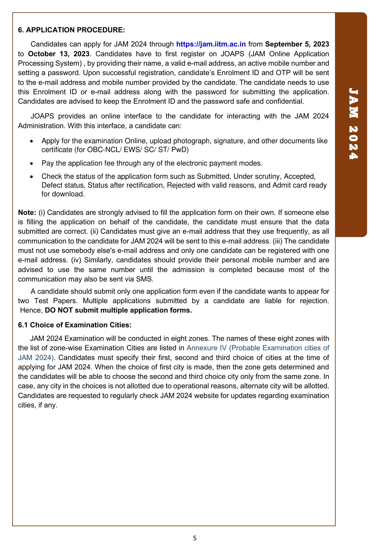 IIT JAM Exam Syllabus - Page 11