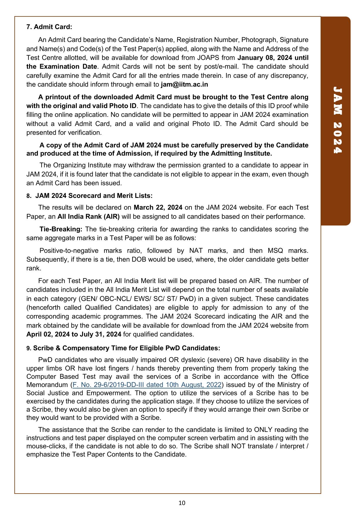 IIT JAM Exam Syllabus - Page 16