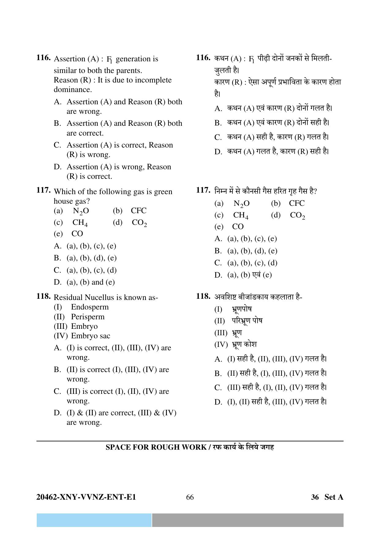 CG PPHT 2024 Question Paper - Page 66