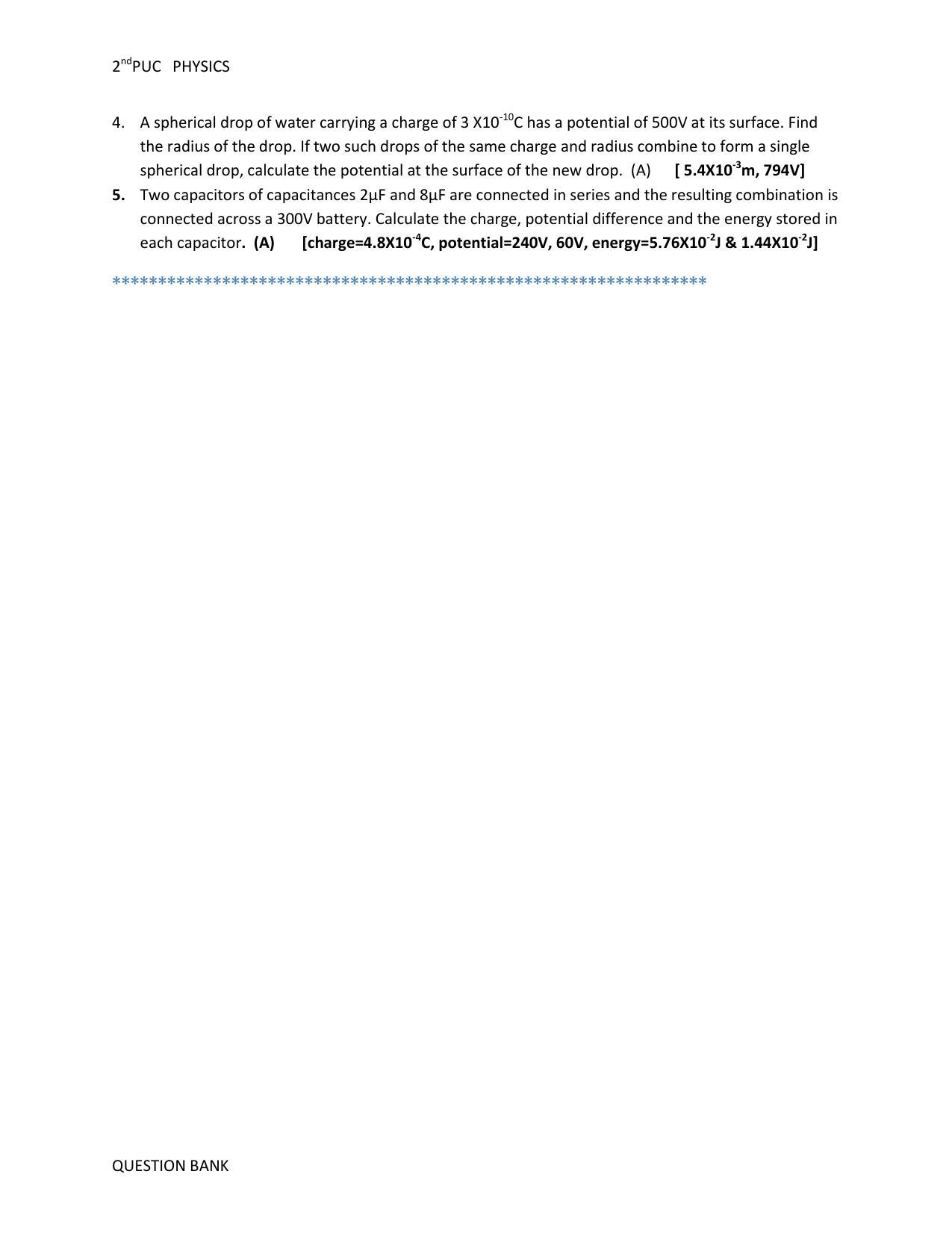 Karnataka 2nd PUC Question Bank for Physics - Page 15