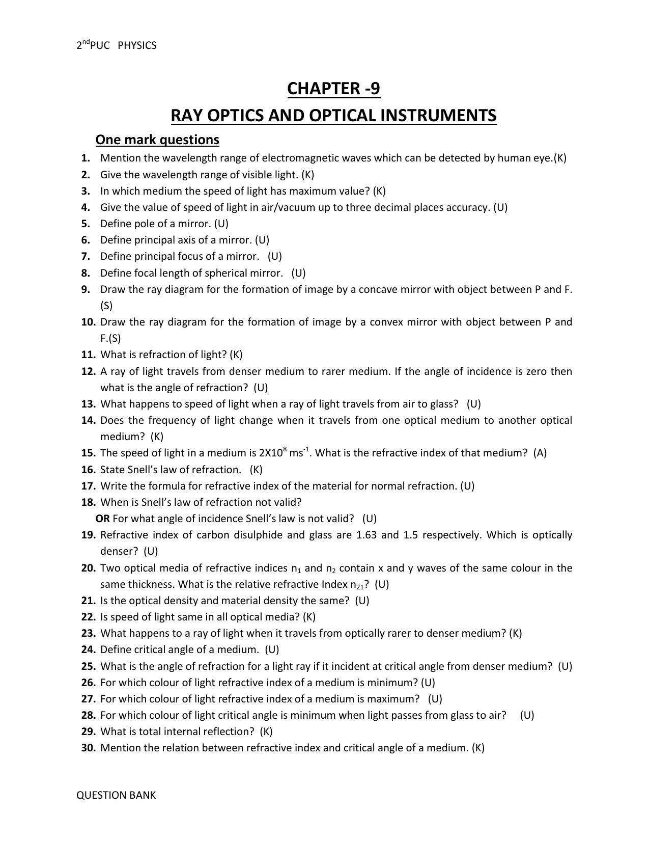 Karnataka 2nd PUC Question Bank for Physics - Page 46
