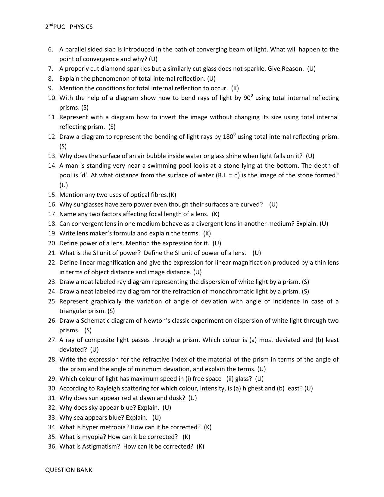 Karnataka 2nd PUC Question Bank for Physics - Page 48