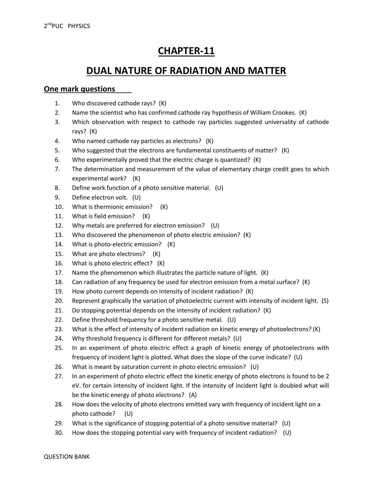 Karnataka 2nd PUC Question Bank for Physics - Page 58