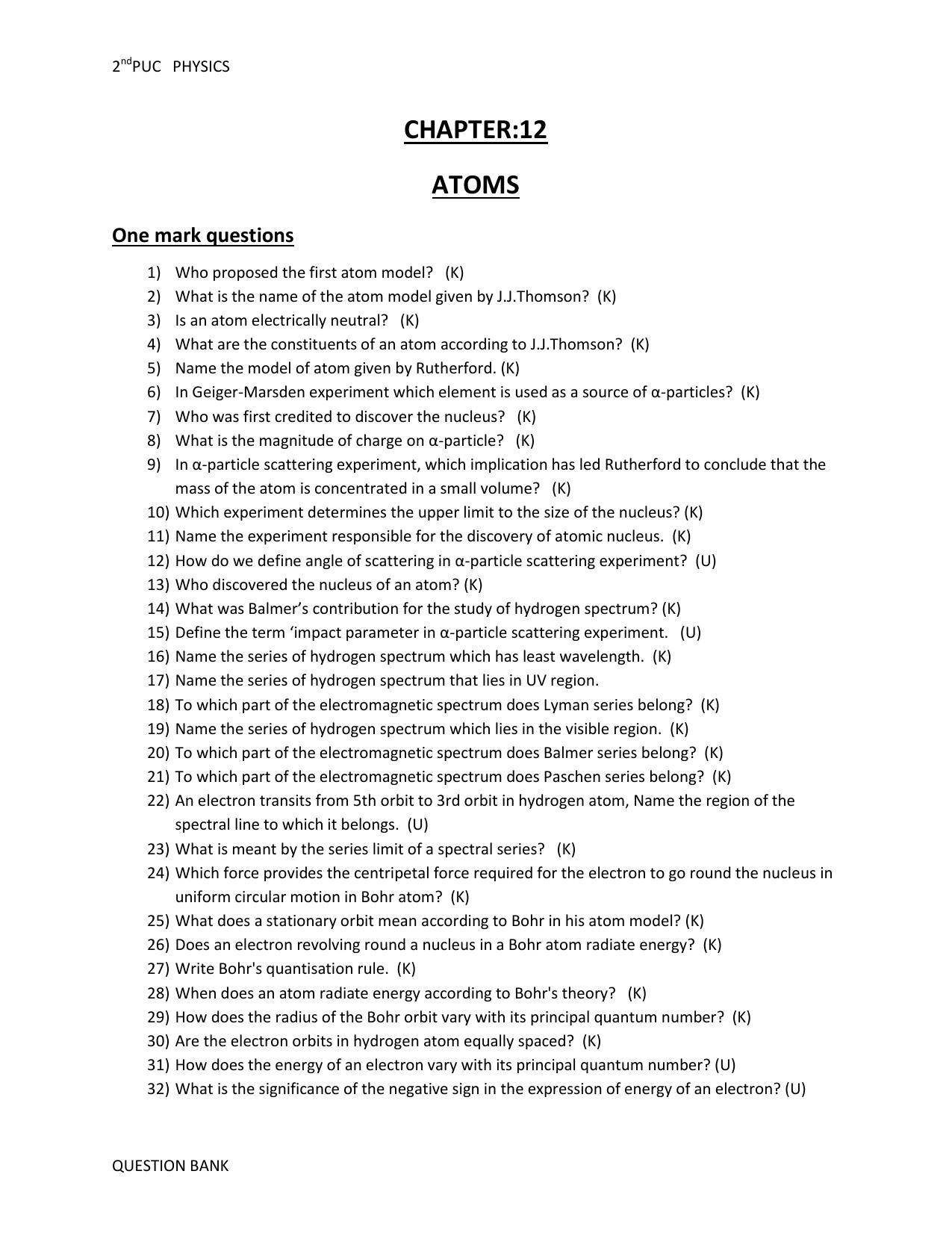 Karnataka 2nd PUC Question Bank for Physics - Page 62