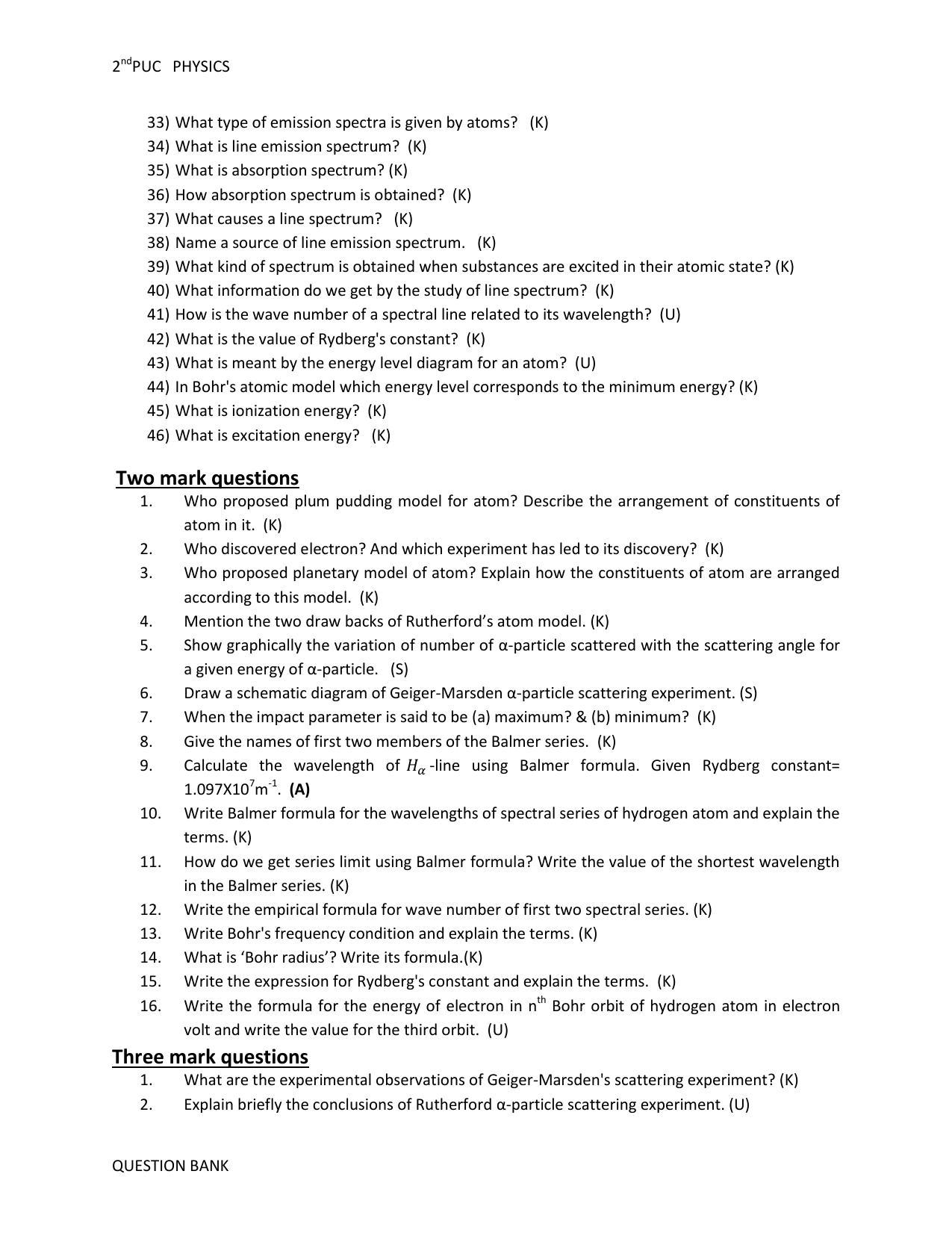 Karnataka 2nd PUC Question Bank for Physics - Page 63