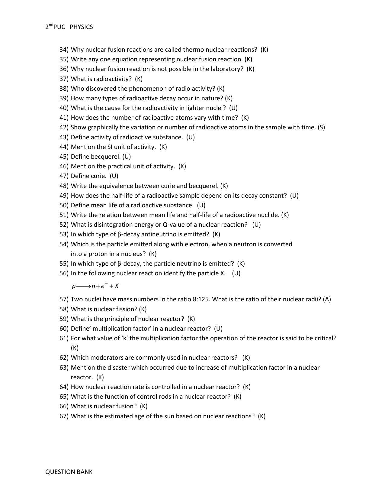 Karnataka 2nd PUC Question Bank for Physics - Page 66
