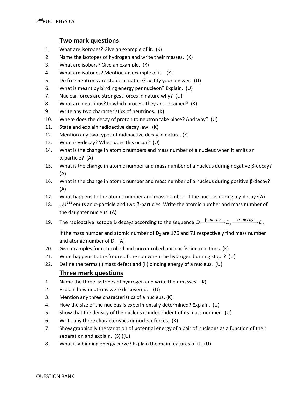 Karnataka 2nd PUC Question Bank for Physics - Page 67