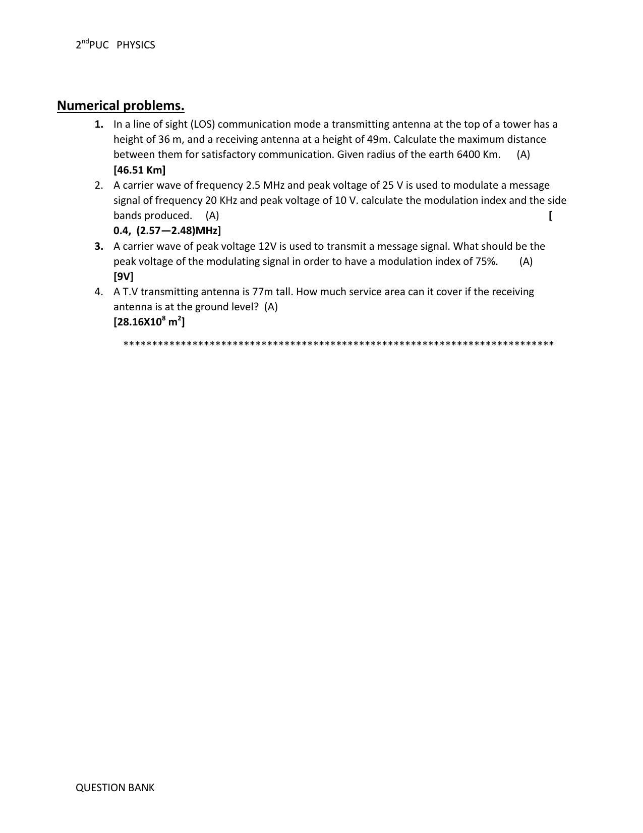 Karnataka 2nd PUC Question Bank for Physics - Page 78