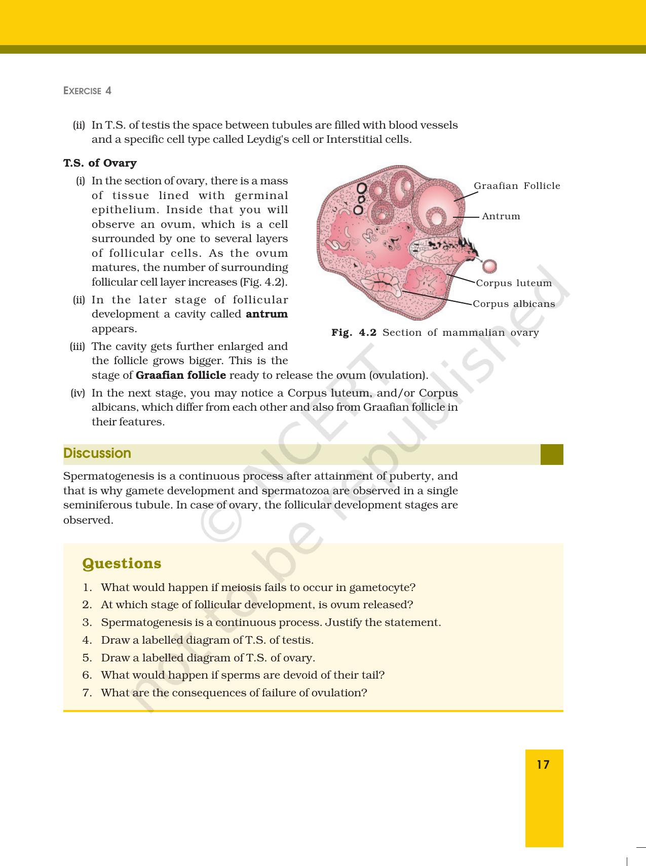 NCERT Laboratory Manuals for Class XII Biology - Exercise 4 & 5 - Page 2