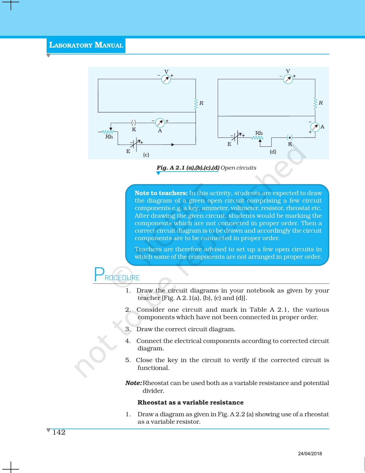 NCERT Laboratory Manuals for Class XII Physics - Activities 1 to 6 - Page 4
