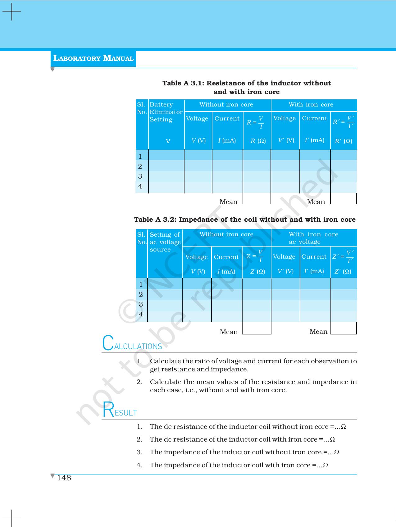 NCERT Laboratory Manuals for Class XII Physics - Activities 1 to 6 - Page 10