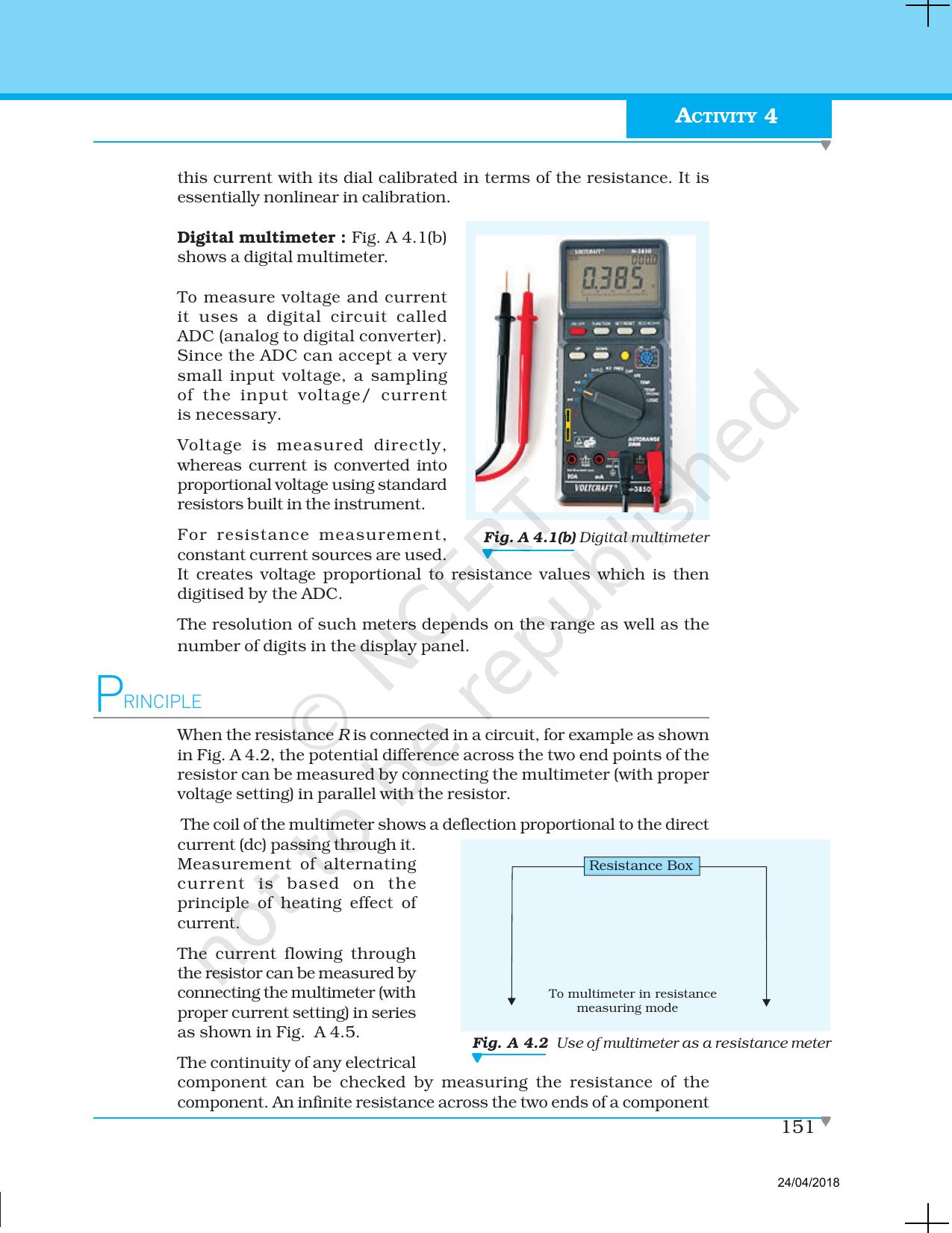 NCERT Laboratory Manuals for Class XII Physics - Activities 1 to 6 - Page 13