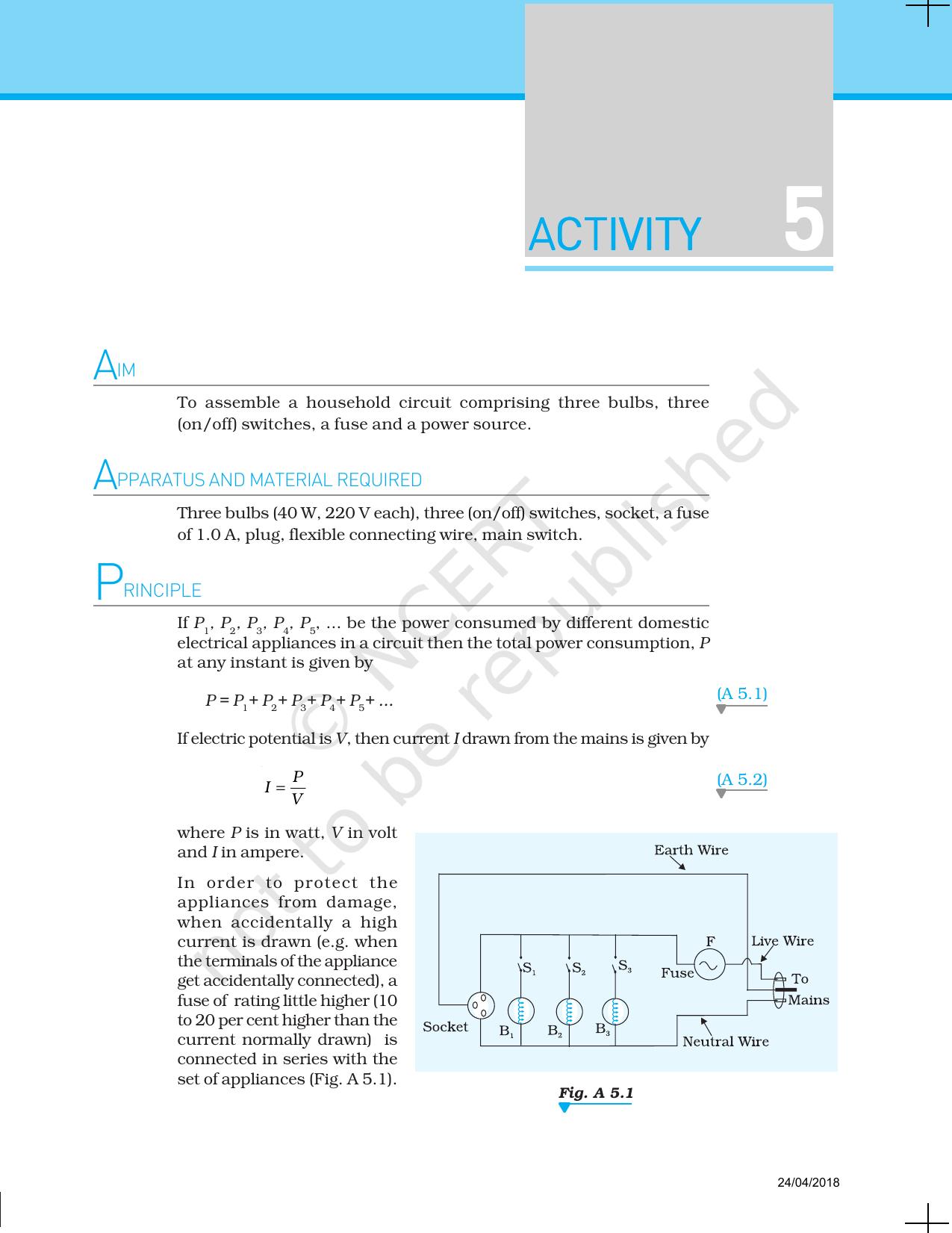 NCERT Laboratory Manuals for Class XII Physics - Activities 1 to 6 - Page 19