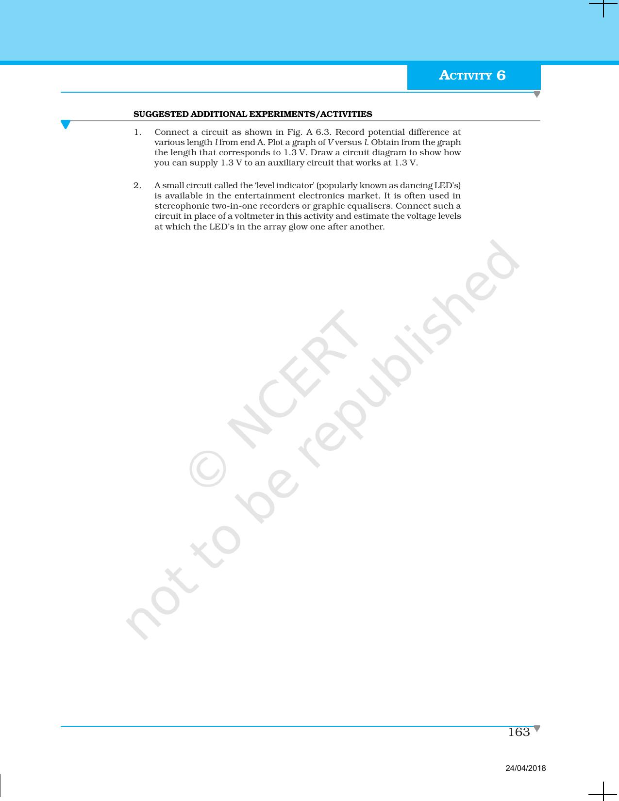 NCERT Laboratory Manuals for Class XII Physics - Activities 1 to 6 - Page 25