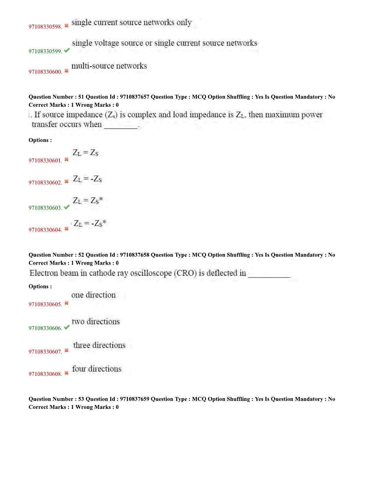 TS CPGET 2020 M.Sc. Electronics (Shift 1) Question Paper with Answer Key - Page 19