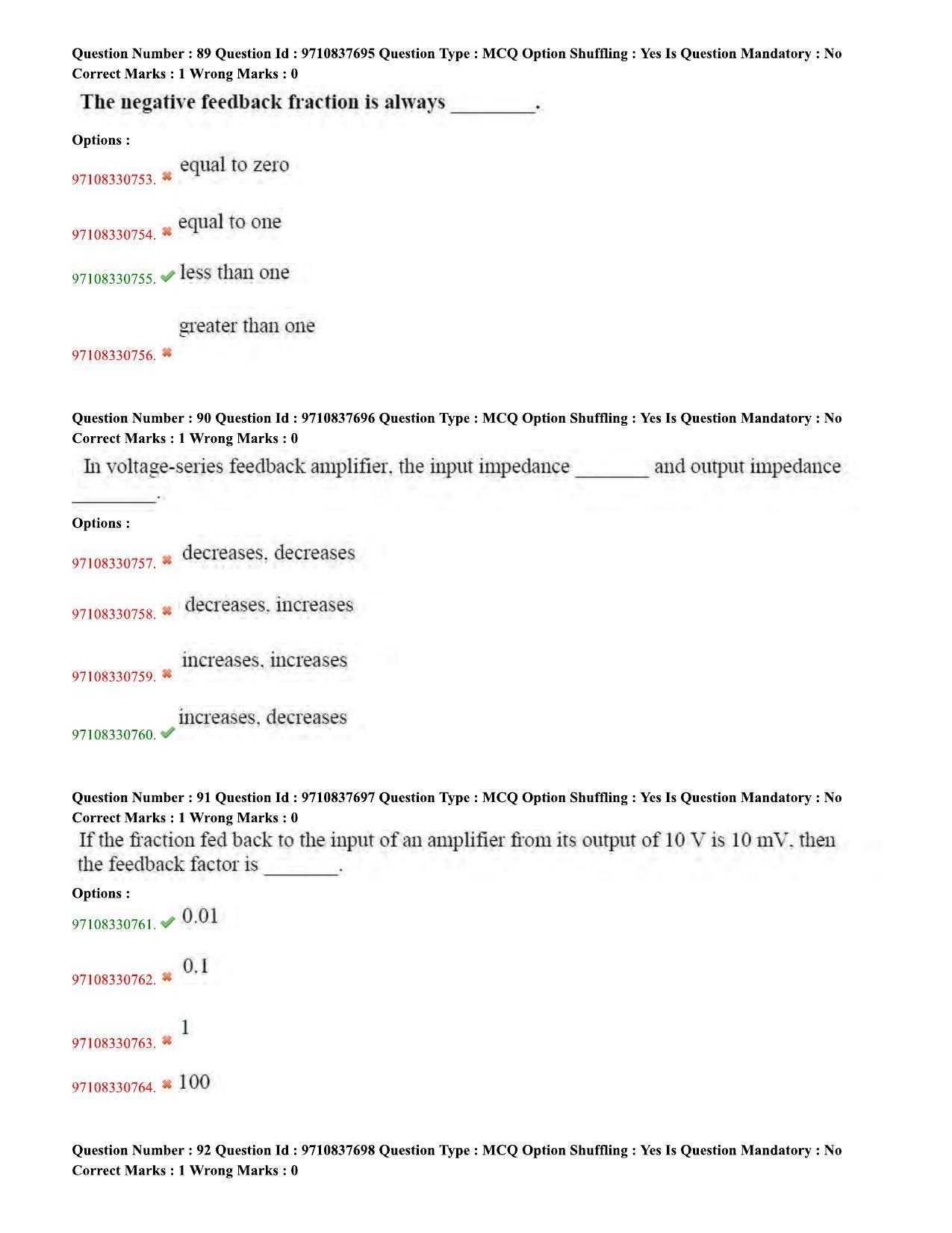 TS CPGET 2020 M.Sc. Electronics (Shift 1) Question Paper with Answer Key - Page 32