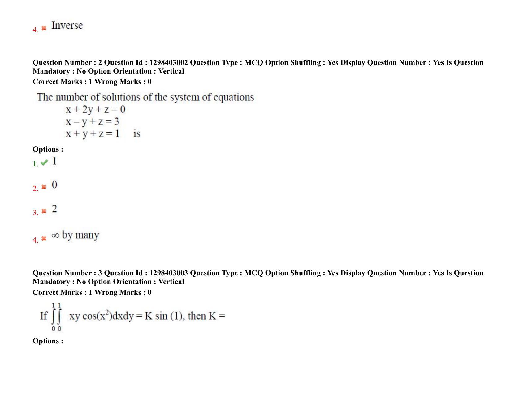 TS PGECET 2021: (BM) Biomedical Engineering Question Papers - Page 3