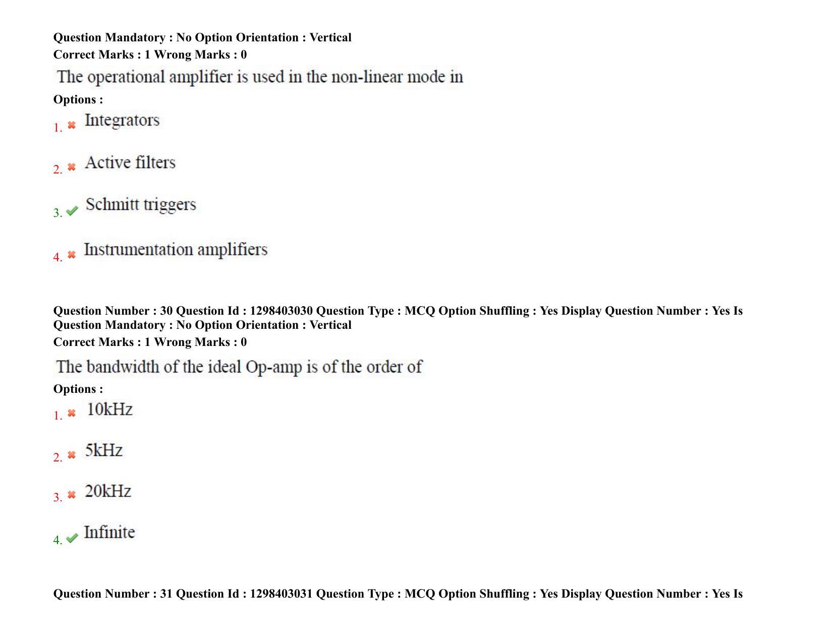 TS PGECET 2021: (BM) Biomedical Engineering Question Papers - Page 20