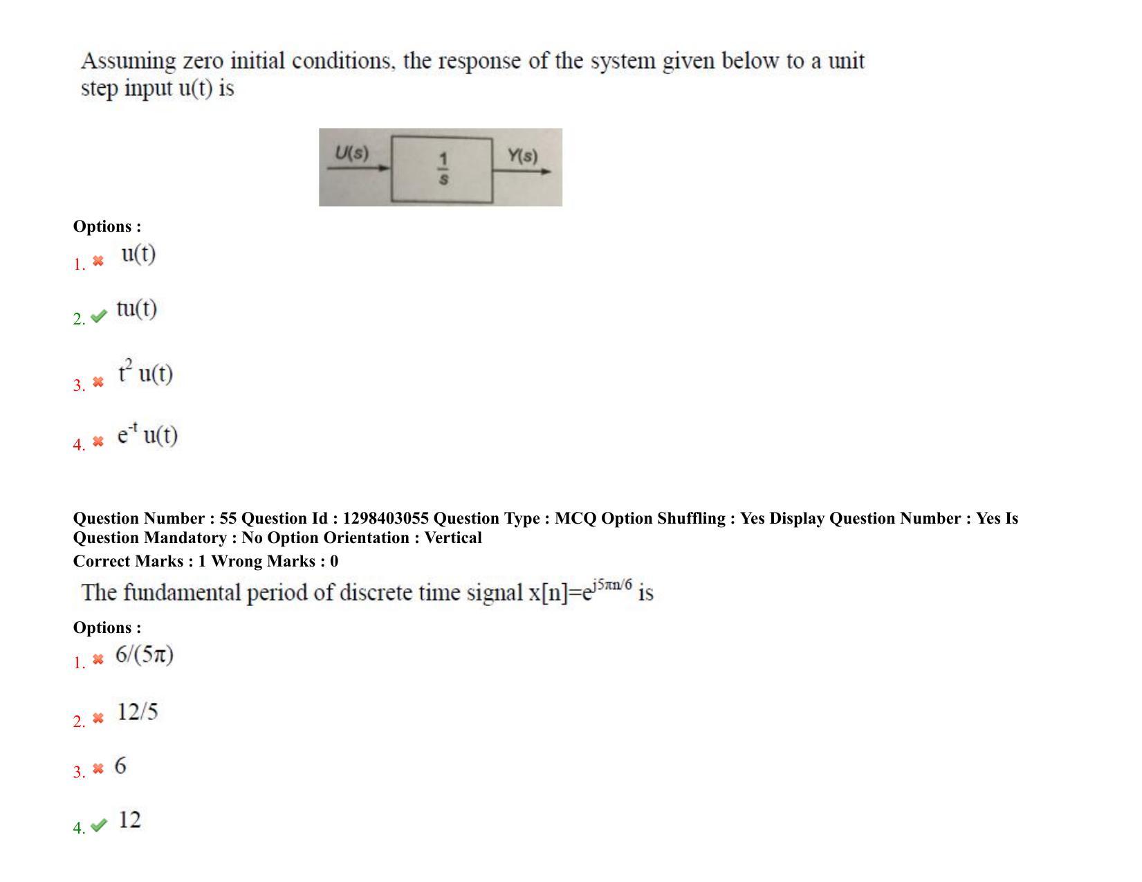 TS PGECET 2021: (BM) Biomedical Engineering Question Papers - Page 34