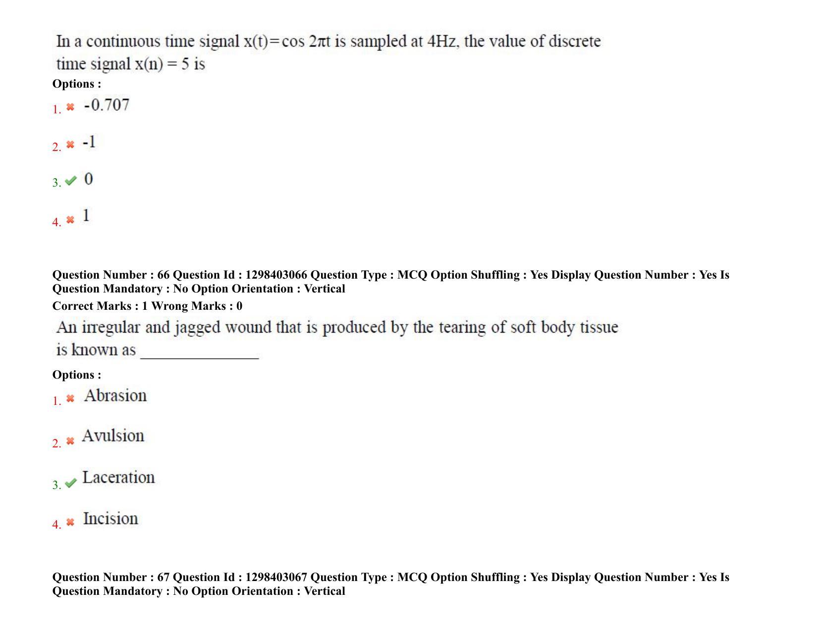 TS PGECET 2021: (BM) Biomedical Engineering Question Papers - Page 40