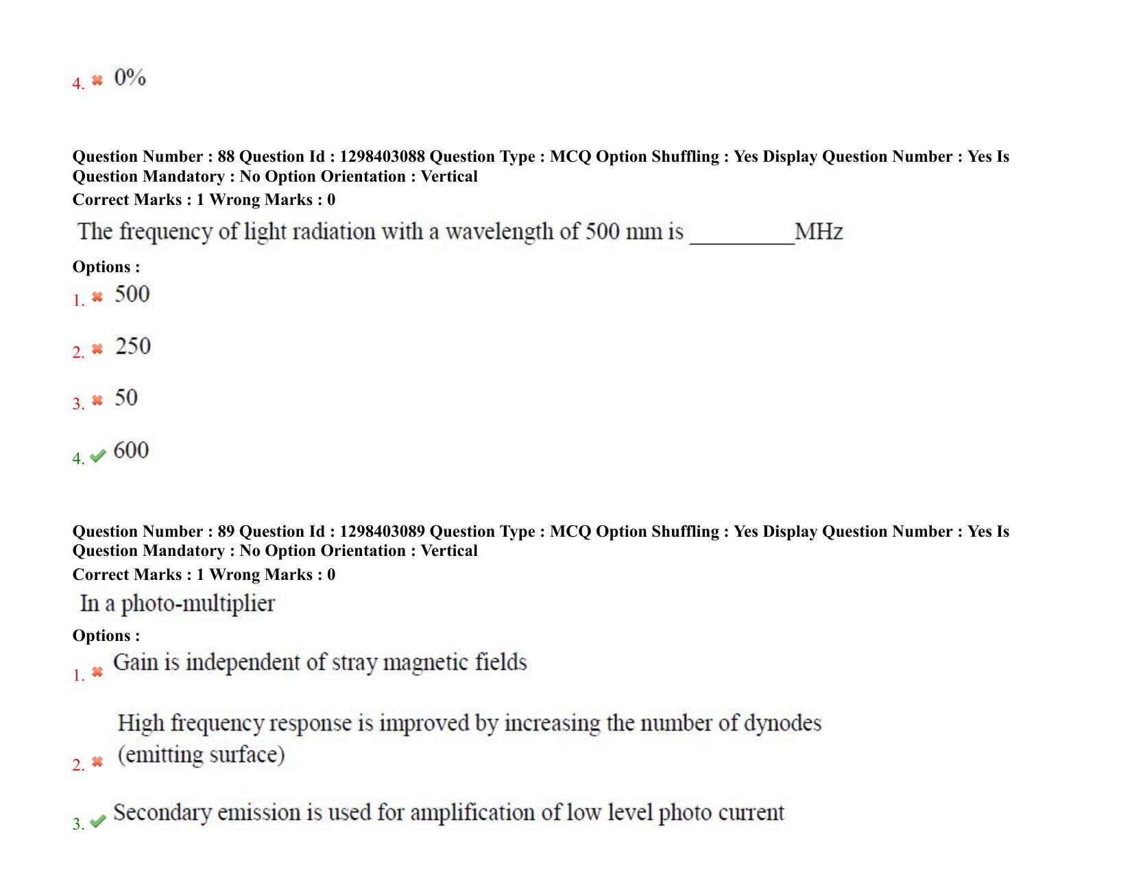 TS PGECET 2021: (BM) Biomedical Engineering Question Papers - Page 53