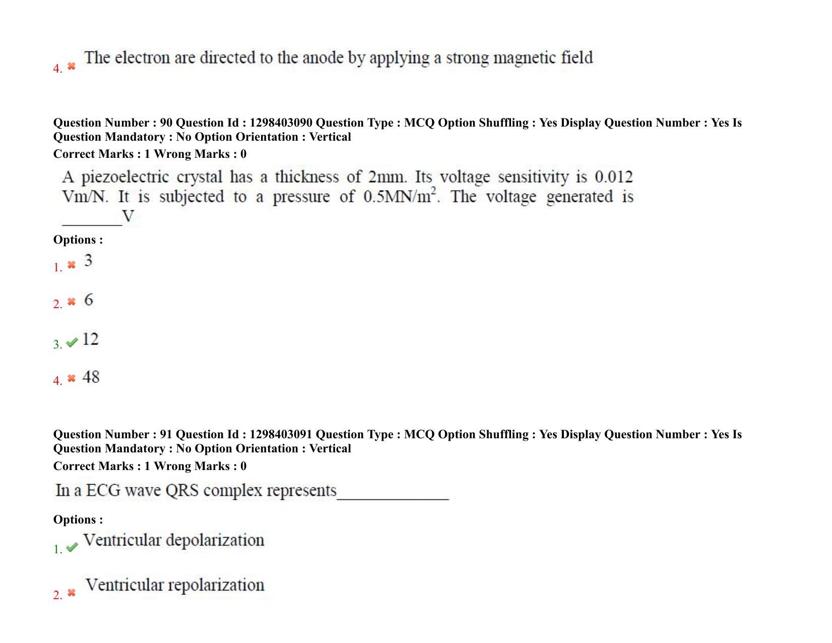 TS PGECET 2021: (BM) Biomedical Engineering Question Papers - Page 54