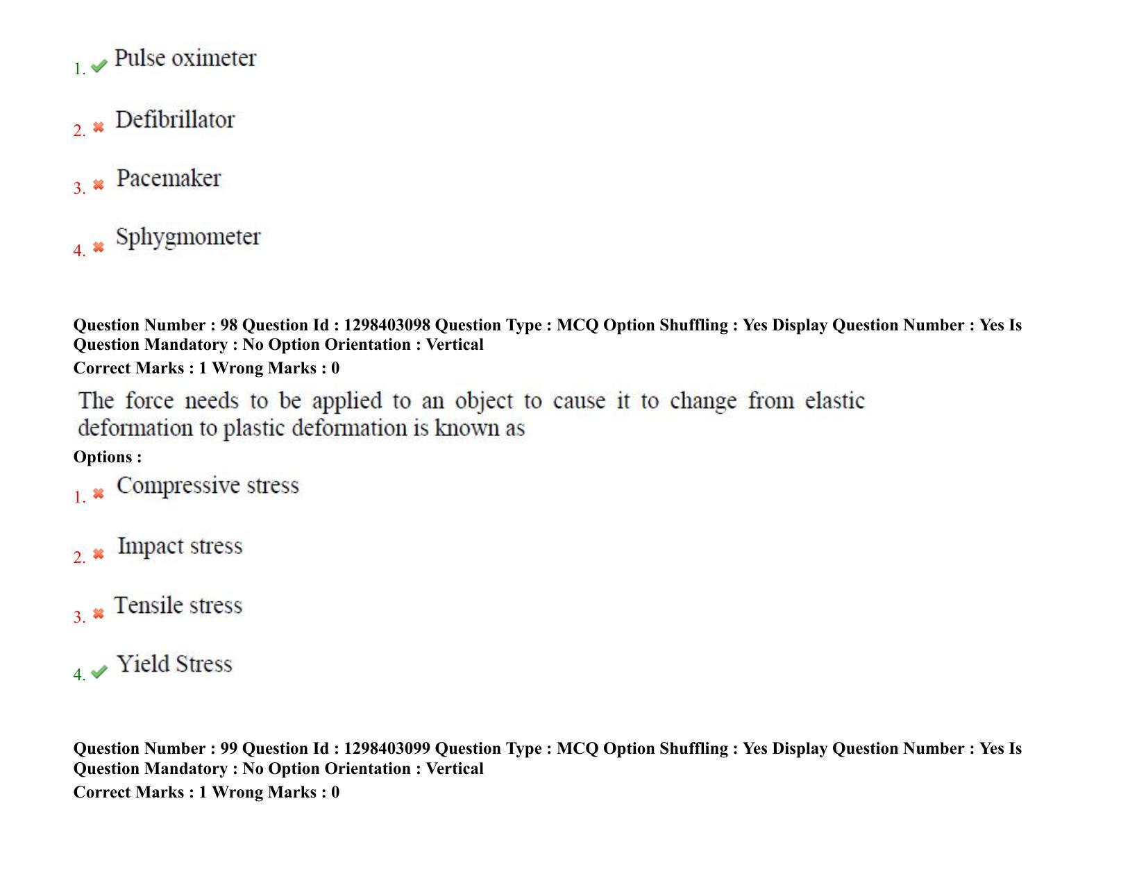 TS PGECET 2021: (BM) Biomedical Engineering Question Papers - Page 58