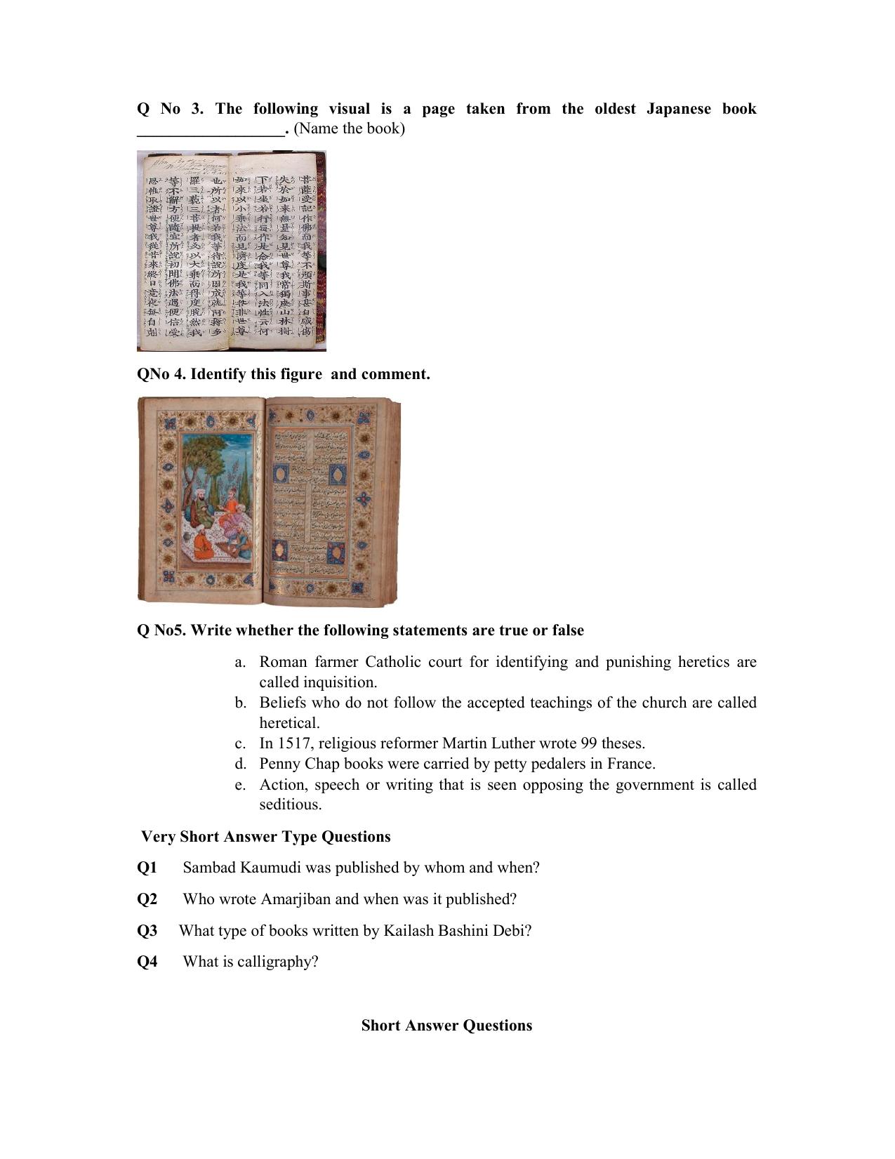 JKBOSE Class 10 Social Science Question Bank - Page 15