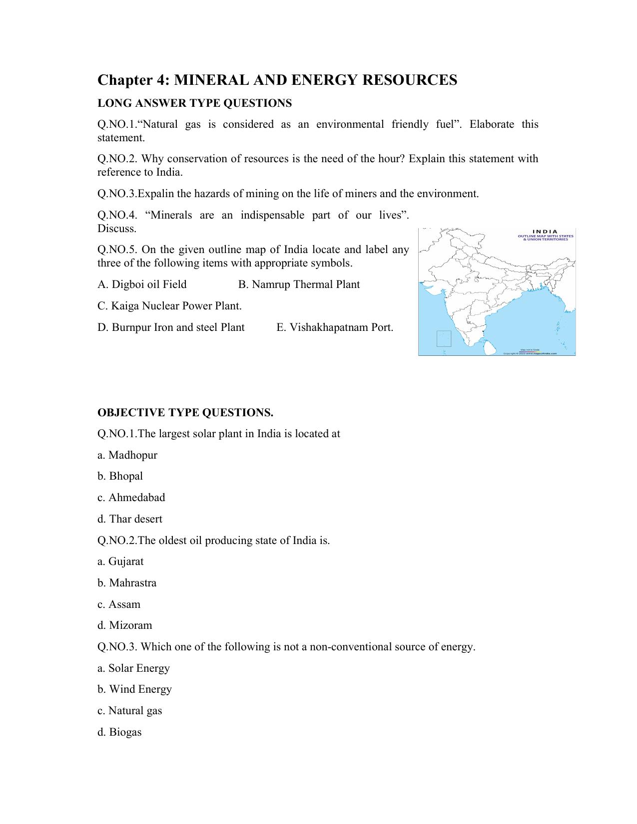 JKBOSE Class 10 Social Science Question Bank - Page 25