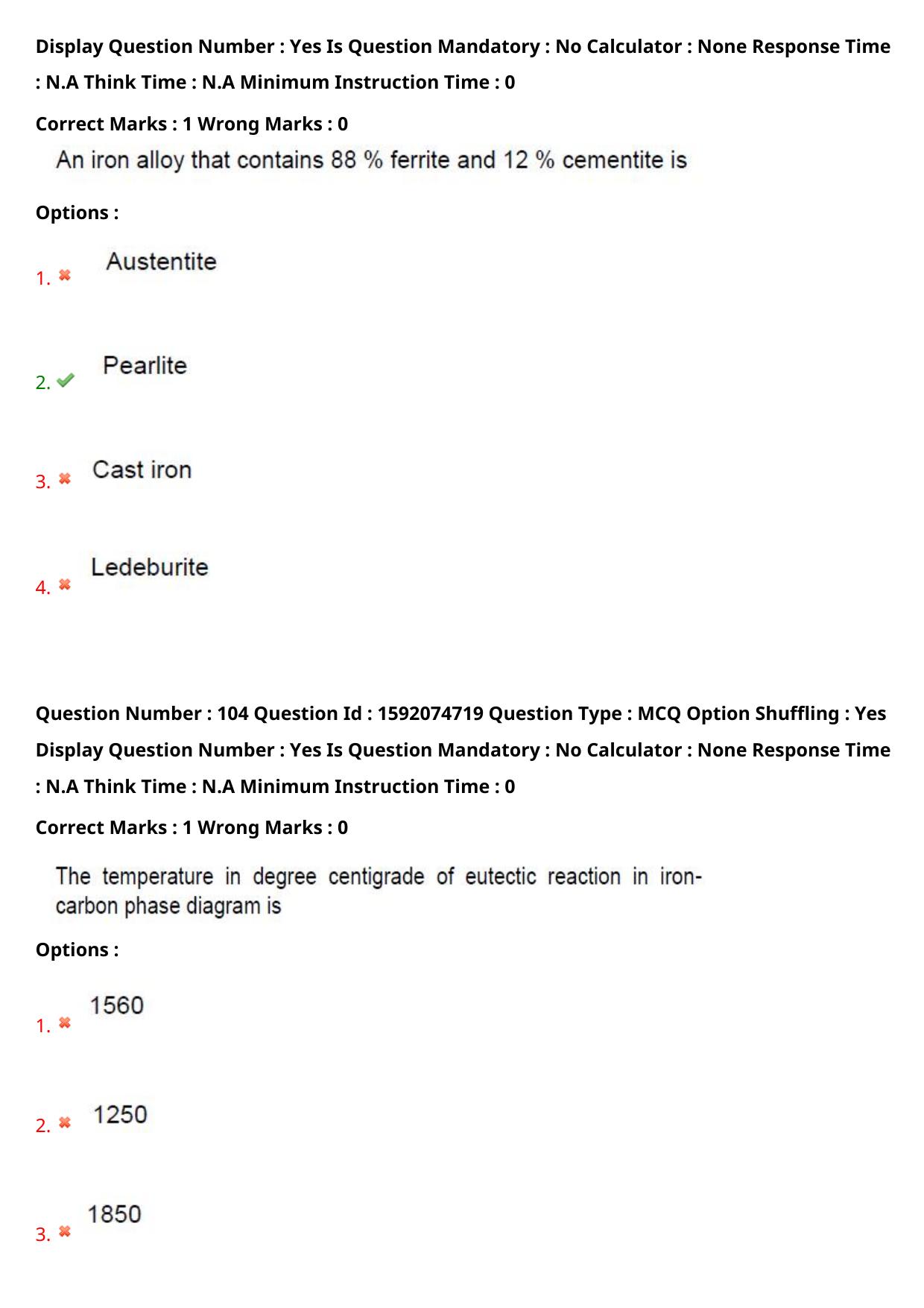TS ECET 2023 Chemical Engineering Question Paper - Page 71