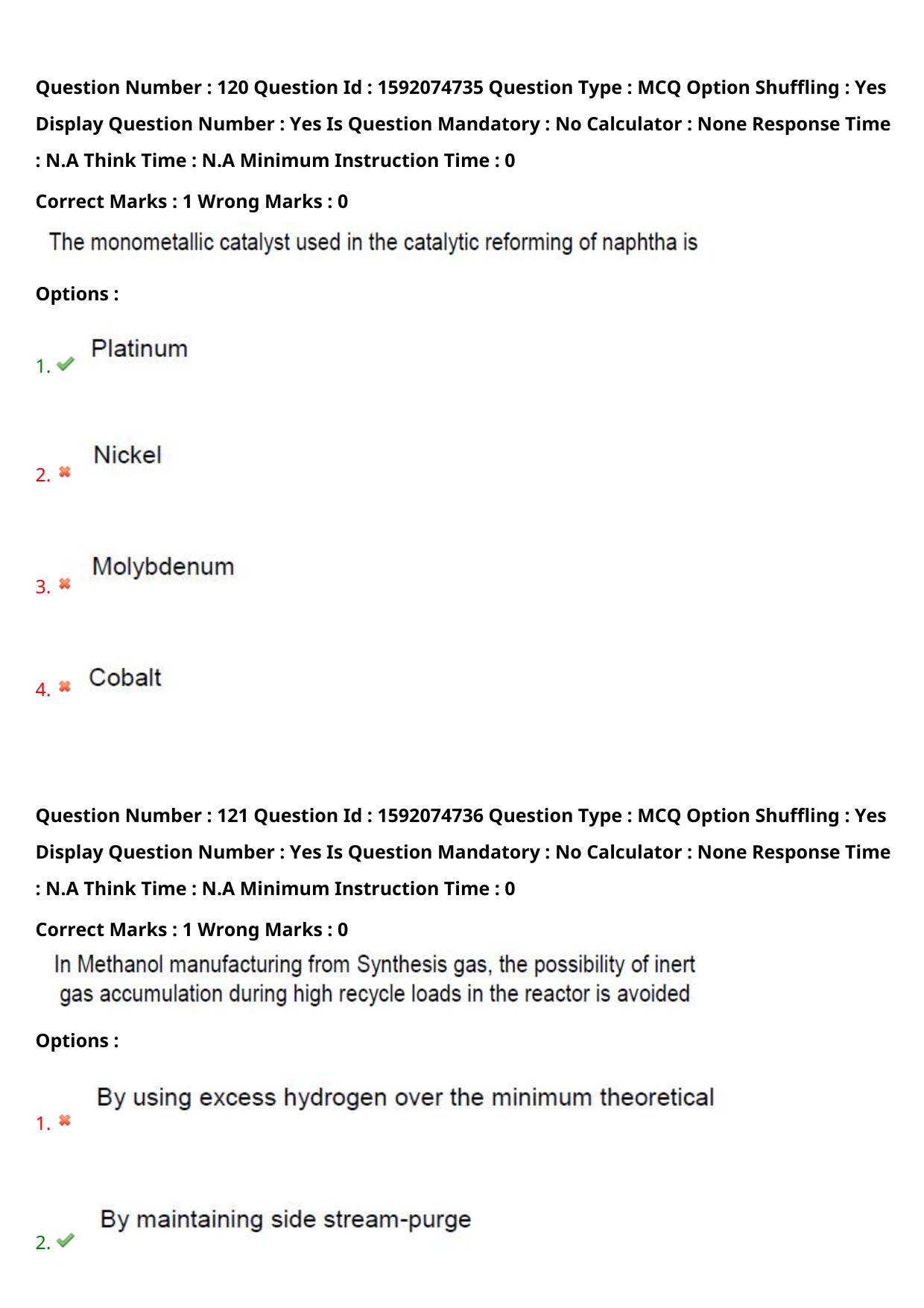 TS ECET 2023 Chemical Engineering Question Paper - Page 81